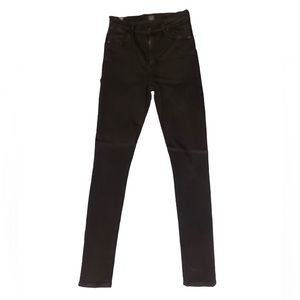 COH Carlie high rise skinny black size 28
